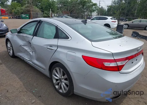 2014 Hyundai Azera Limited from USA, damaged, VIN KMHFH4JG0EA396451